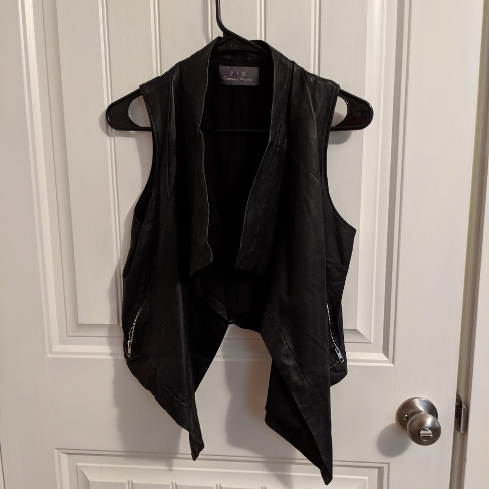 Leather PJK Vest